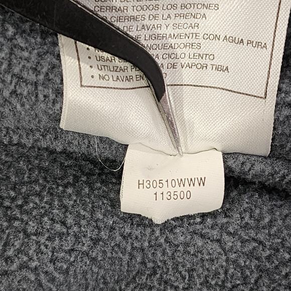 VINTAGE Y2K Nike Jacket Mens XXL Black Full Zip Puffer Windbreaker Streetwear - Picture 13 of 16